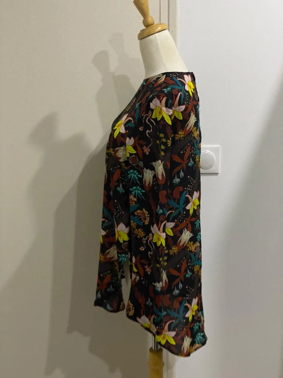 👚 Tunique fluide H&M - Imprimé botanique unique - Taille 34 (XS) 👚 – photo 4